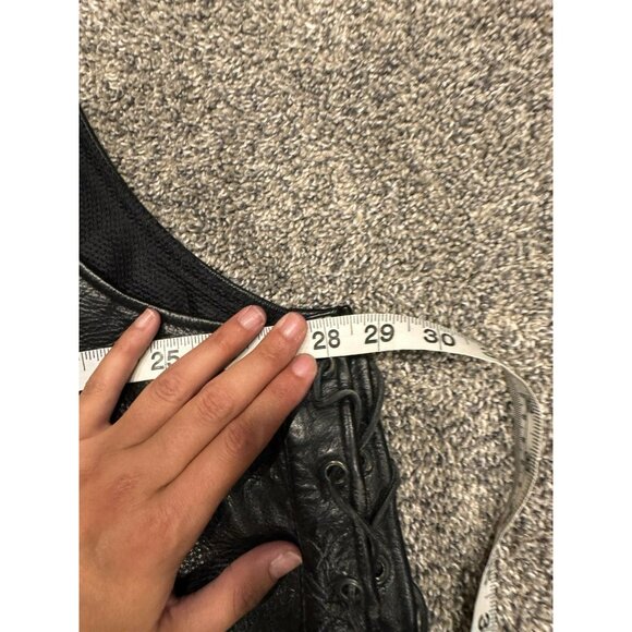 First Classics Authentic Riding Leather Vest Motorcycle Wear 5X - Picture 5 of 5